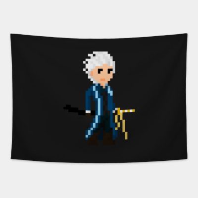 Pixel Vergil Devil May Cry Tapestry Official Devil May Cry Merch