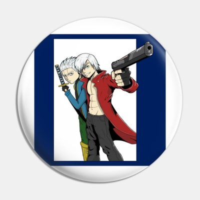 Dante And Vergil Pin Official Devil May Cry Merch