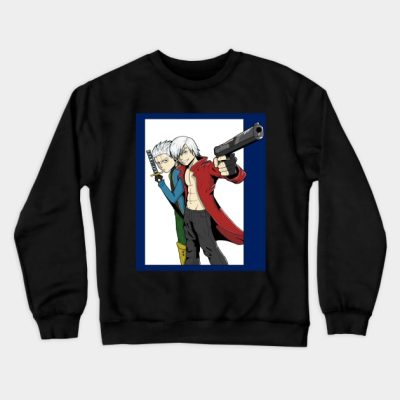 Dante And Vergil Crewneck Sweatshirt Official Devil May Cry Merch