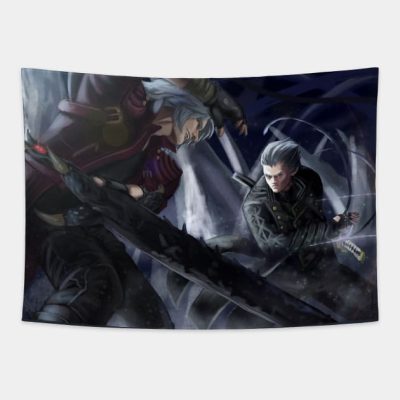 Dante Vs Vergil Tapestry Official Devil May Cry Merch