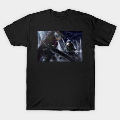 Dante Vs Vergil T-Shirt Official Devil May Cry Merch