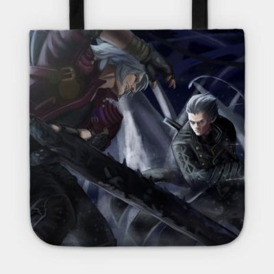 Dante Vs Vergil Tote Official Devil May Cry Merch