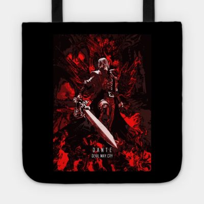 Classic Dante From Devil May Cry Tote Official Devil May Cry Merch