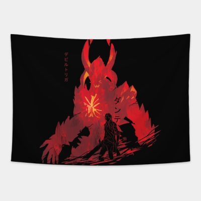 Sin Of The Devil Dante Dmc5 Devil May Cry V Tapestry Official Devil May Cry Merch