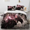 D Devil May Cry DMC Game Gamer Comforter Bedding Set Duvet Cover Bed Set Quilt Cover 11 - Devil May Cry Store