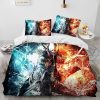 D Devil May Cry DMC Game Gamer Comforter Bedding Set Duvet Cover Bed Set Quilt Cover 2 - Devil May Cry Store