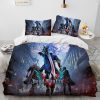 D Devil May Cry DMC Game Gamer Comforter Bedding Set Duvet Cover Bed Set Quilt Cover 3 - Devil May Cry Store