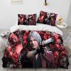 D Devil May Cry DMC Game Gamer Comforter Bedding Set Duvet Cover Bed Set Quilt Cover 4 - Devil May Cry Store