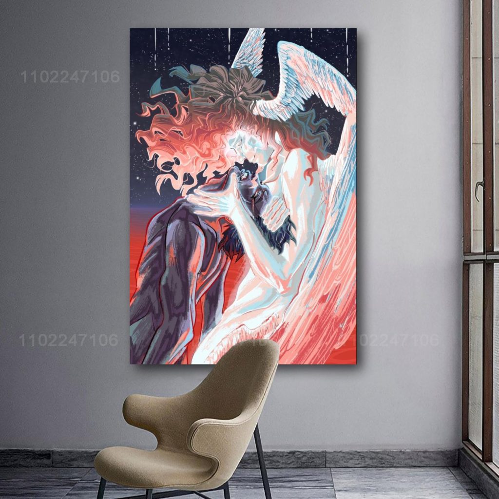 devilman crybaby cartoon 24x36 Decorative Canvas Posters Room Bar Cafe Decor Gift Print Art Wall Paintings 1 - Devil May Cry Store