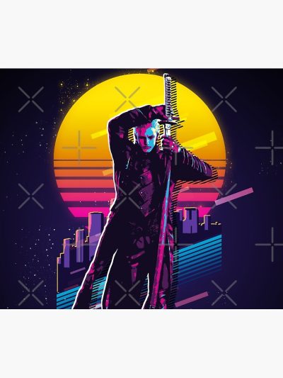 Devil May Cry - Vergil (80S Retro) Tapestry Official Devil May Cry Merch