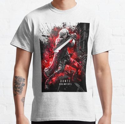 Devil May Cry 5 Dante T-Shirt Official Devil May Cry Merch