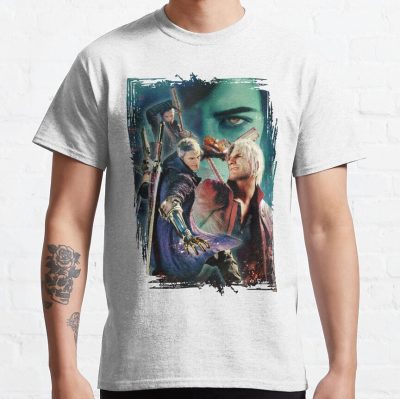 Dmc 5 - Original Cover T-Shirt Official Cow Anime Merch