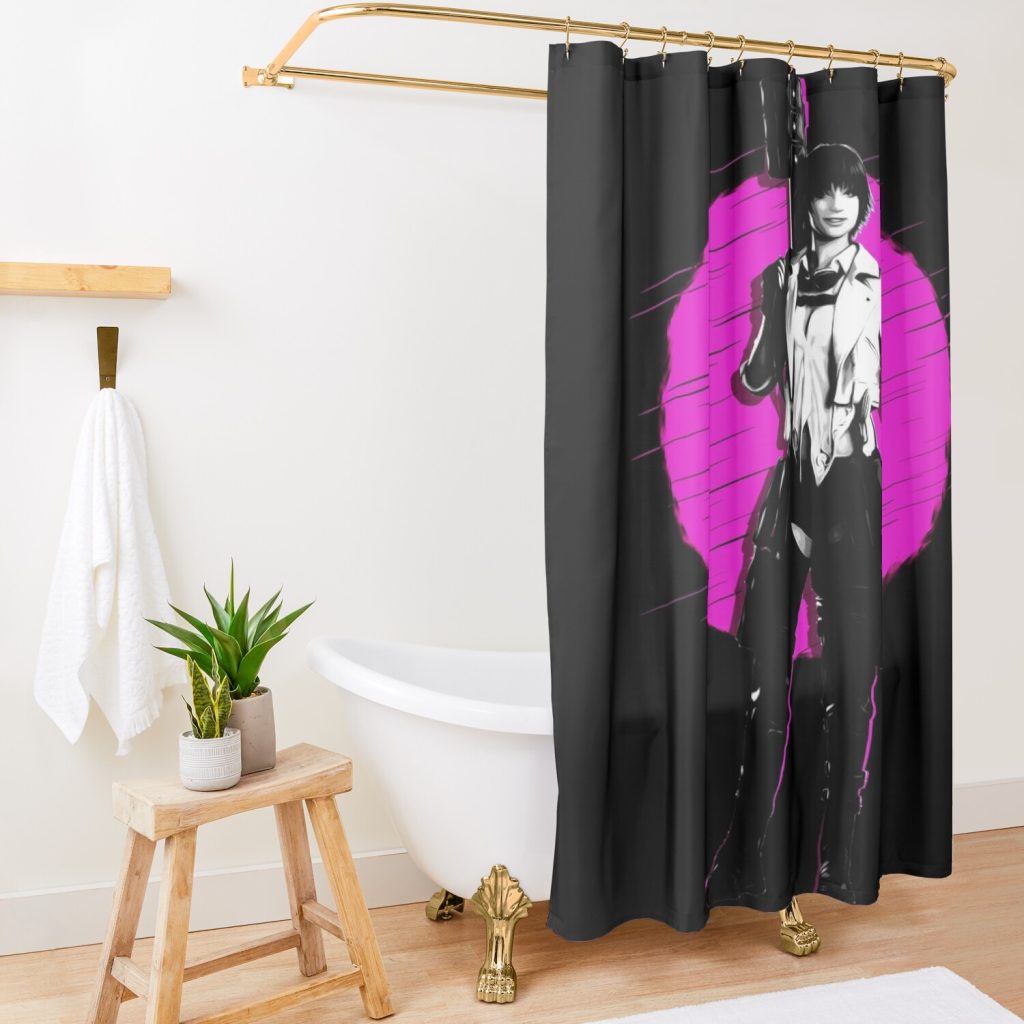 Lady - Devil May Cry Shower Curtain Official Devil May Cry Merch