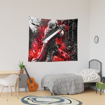 Devil May Cry 5 Dante Tapestry Official Devil May Cry Merch