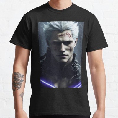 Vergil Dmc 5 Remastered T-Shirt Official Cow Anime Merch