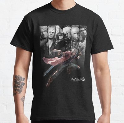 Devil May Cry, Devil May Cry, Devil May Cry Devil May Cry T-Shirt Official Cow Anime Merch